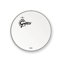 20" Gretsch Offset Logo Coated Bass Drum Head