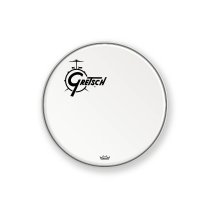 18″ Offset Logo Coated Bass Drum Head