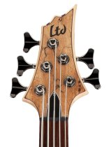 LTD 5-String Electric Bass Natural Satin