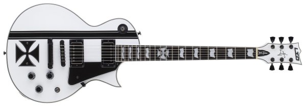 LTD Iron Cross James Hetfield Signature Series Electric Guitar Snow White