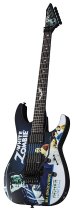 LTD Kirk Hammett Signature Series Electric Guitar White Zombie