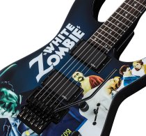 LTD Kirk Hammett Signature Series Electric Guitar White Zombie