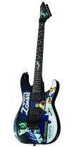 LTD Kirk Hammett Signature Series Electric Guitar White Zombie