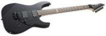 E-II M-II Neck Thru Body Electric Guitar With Case, Black