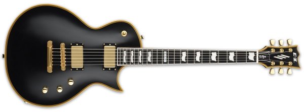 E-II Eclipse DB Electric Guitar Vintage Black