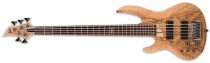 LTD Left-Handed Bass Guitar Ash Natural Satin