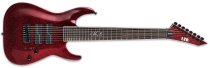 LTD SC-608B 8-STRING BARITONE eLECTRIC GUITAR, Red Sparkle