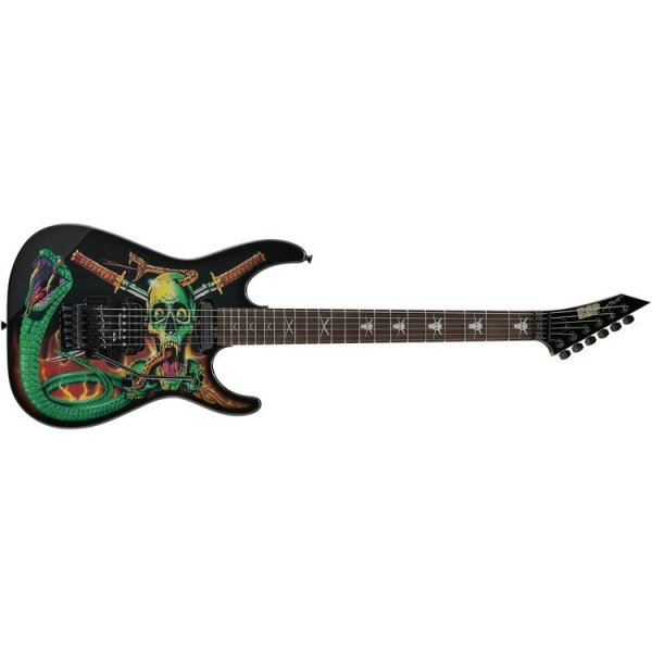 George Lynch Signature Series Electric Guitar (Skulls & Snakes) 