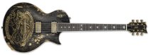 Will Adler Warbird Signature Series Electric Guitar with Distressed Black Finish