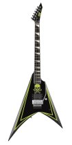 Alexi Laiho Signature Series Alexi Greeny model in Black finish with lime green