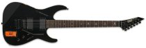 LTD DISTRESSED BLACK ELECTRIC GUITAR