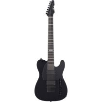 LTD E-II T-B7 BARITONE BLACK SATIN ELECTRIC GUITAR