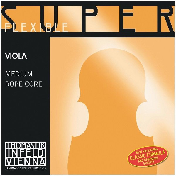 Viola Strings Superflexible Set A-Chrome 4/4