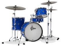 Catalina Club Jazz 4-Piece Shell Pack With 18″ Bass Drum, Blue Satin Flame