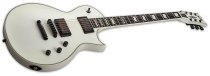 E-ii Eclipse Electric Guitar, Snow White Satin