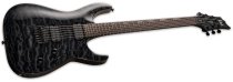 H-1001 Electric Guitar, See Thru Black