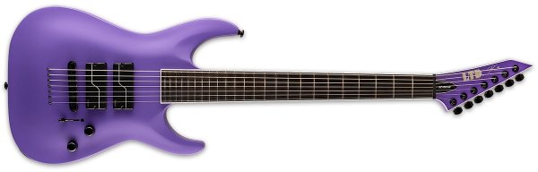 SC-607 Baritone Electric Guitar, Purple Satin