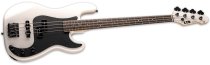 Surveyor '87 Alder Body Electric Bass, Pearl White