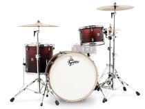 Catalina Club Rock 3-Piece Shell Pack With 24" Bass Drum, Satin Antique Fade