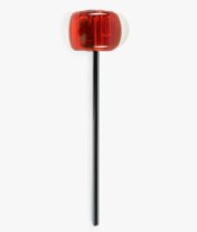 6.25" Red Acrylic / Felt Bass Drum Beater