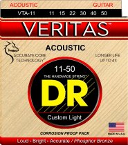 Veritas Acoustic Guitar Strings, Custom Light (11-50)