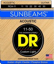 Sunbeam Acoustic Guitar Strings, Custom Light (11-50)