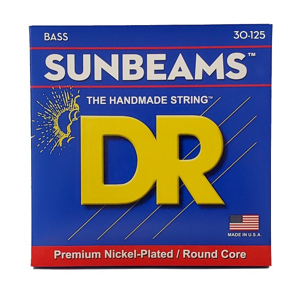 Sunbeams 6-String Bass Strings, Medium (30-120)