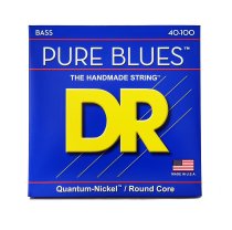 Pure Blues Bass Strings, Light - Light (40-100)