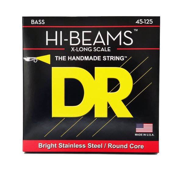 Hi-beams Long Scale 5-String Bass Strings, Medium (45-125)