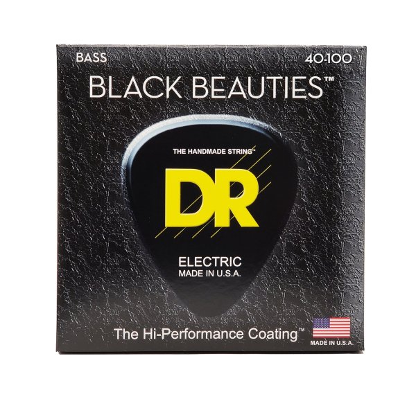 Black Beauties Coated Bass Strings, Light (40-100)