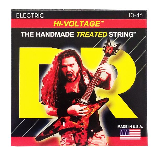 Hi-voltage Dimebag Darrell Electric Guitar Strings, Medium (10-46)