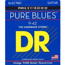 Pure Blues Electric Guitar Strings, Light (9-42)