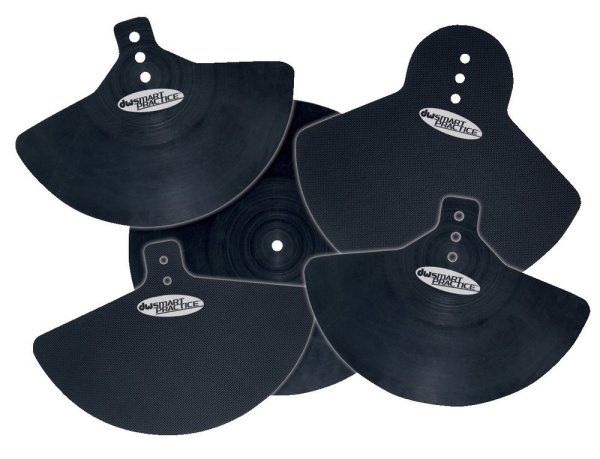 Complete 5-piece Cymbal Pad Set