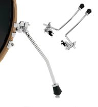 Clamp-On Bass Drum Hoop Spur System (Pair)