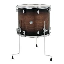 Concept Series Maple Exotic 16″x18″ Floor Tom, Walnut to Charcoal Burst