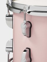 New Yorker 4-Piece Drum Shell Pack 16" Bass Drum, Pale Rose Sparkle