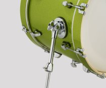 New Yorker 4-Piece Drum Shell Pack 16" Bass Drum, Electric Green Sparkle