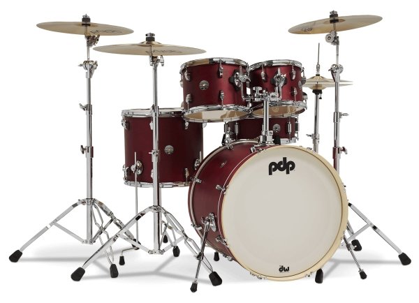 Spectrum 5-piece Drum Shell Pack, Cherry Stain