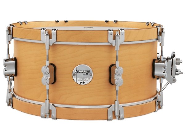 Concept Classic Snare Drum 6.5" x 14'' Natural with Natural Wood Hoops