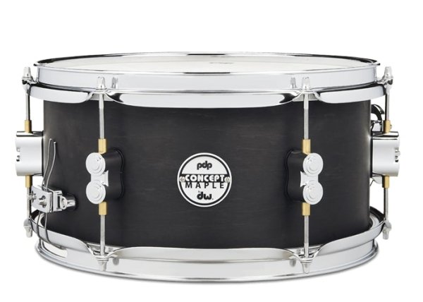 6" X 12" Concept Black Wax Maple Snare Drum