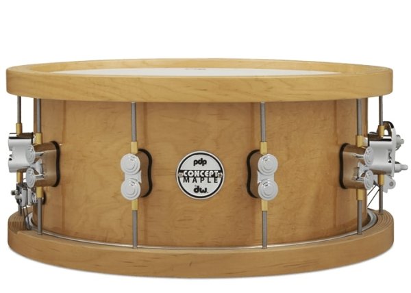 6.5" x 14" Concept Series Wood Hoop 20-ply Maple Snare