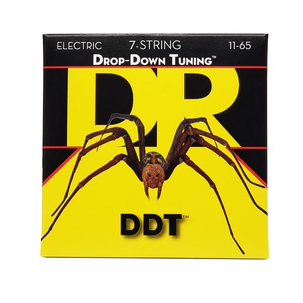 DDT Electric Guitar Strings, Extra Heavy 7-String (11-65)