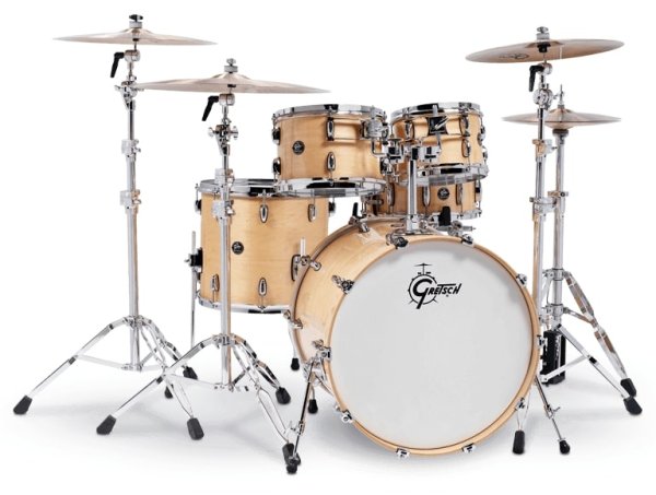 Renown Series 5-piece Drum Set, Gloss Natural