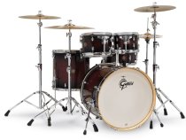 Catalina Maple 5 Piece Shell Pack w/ 22″ Bass Drum, Deep Cherry Burst