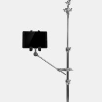 Tablet Mount With Long Boom Arm And Grabber Clamp