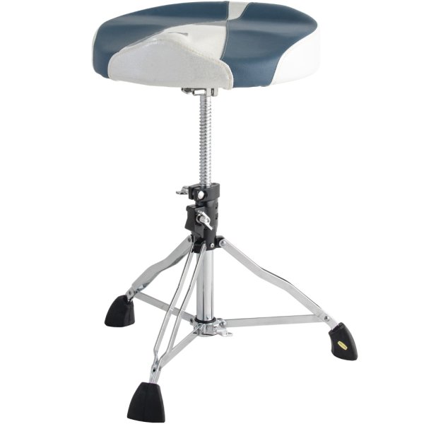 Motorcycle Drum Throne, Blue