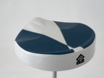 Motorcycle Drum Throne, Blue