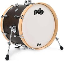 Concept Maple Classic 14″ x 18″ Bass Drum, Walnut / Natural Hoops