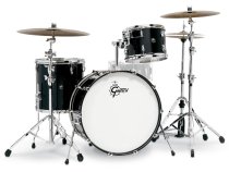 Renown 3-Piece Maple Drum Shell Pack, Piano Black