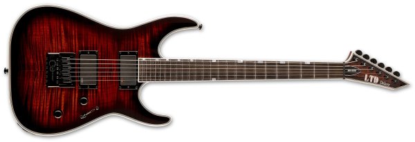 MH-1000 Evertune Electric Guitar, Dark Brown Sunburst